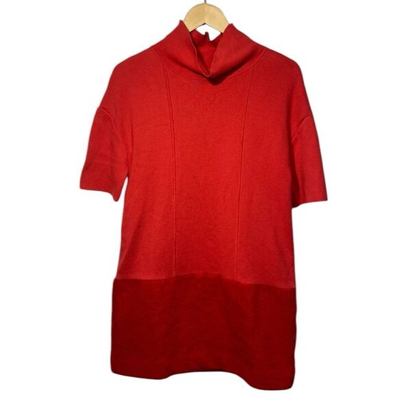 H&M Wool Blend Retro Style Jersey Knit Mini Dress - Picture 1 of 7